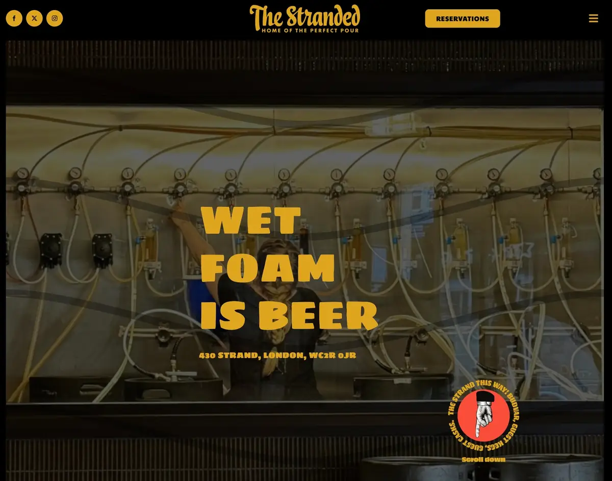 The Stranded website